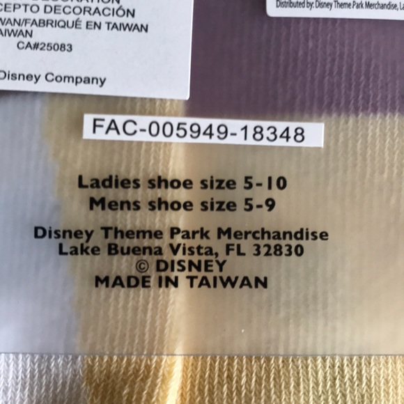 Disney’s Dopey and Grumpy pair of socks - Picture 5 of 6